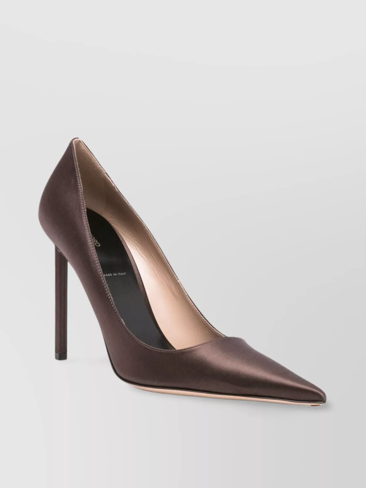 Tom Ford Satin Pointed Toe Stiletto Pumps