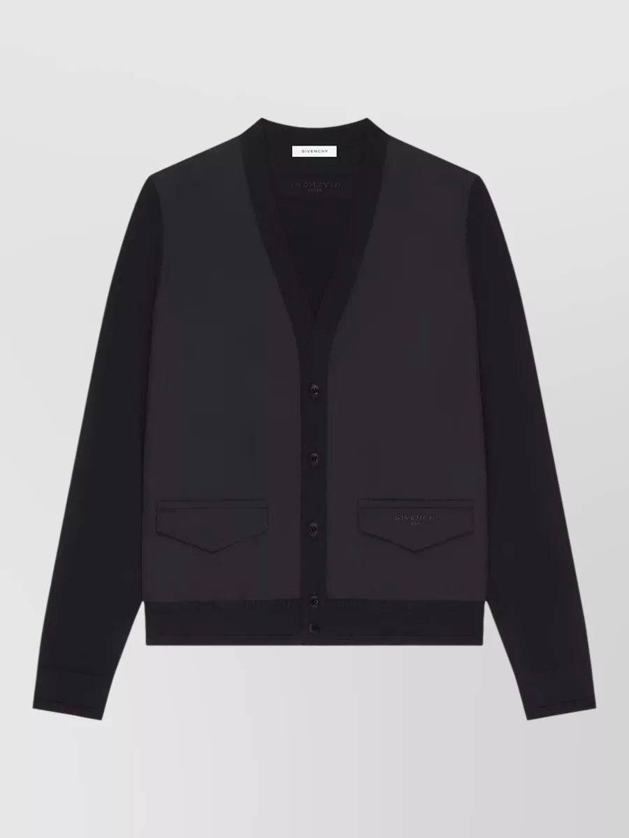 Givenchy v-neck cotton cardigan