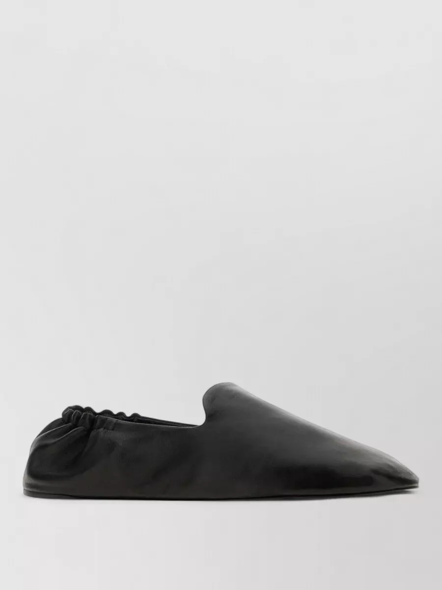 The Row leather ballerinas