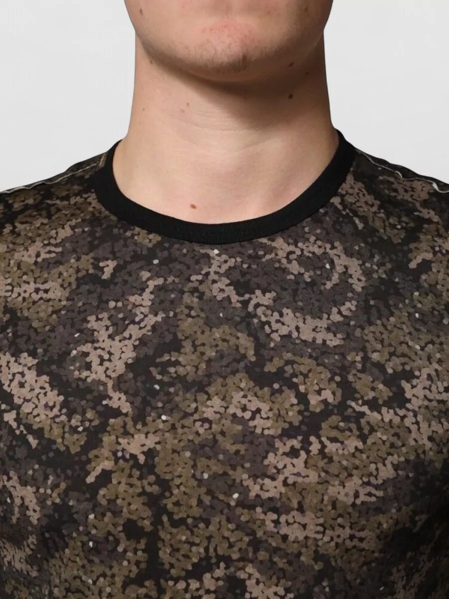 Dolce&Gabbana Camouflage Long-Sleeve T-Shirt