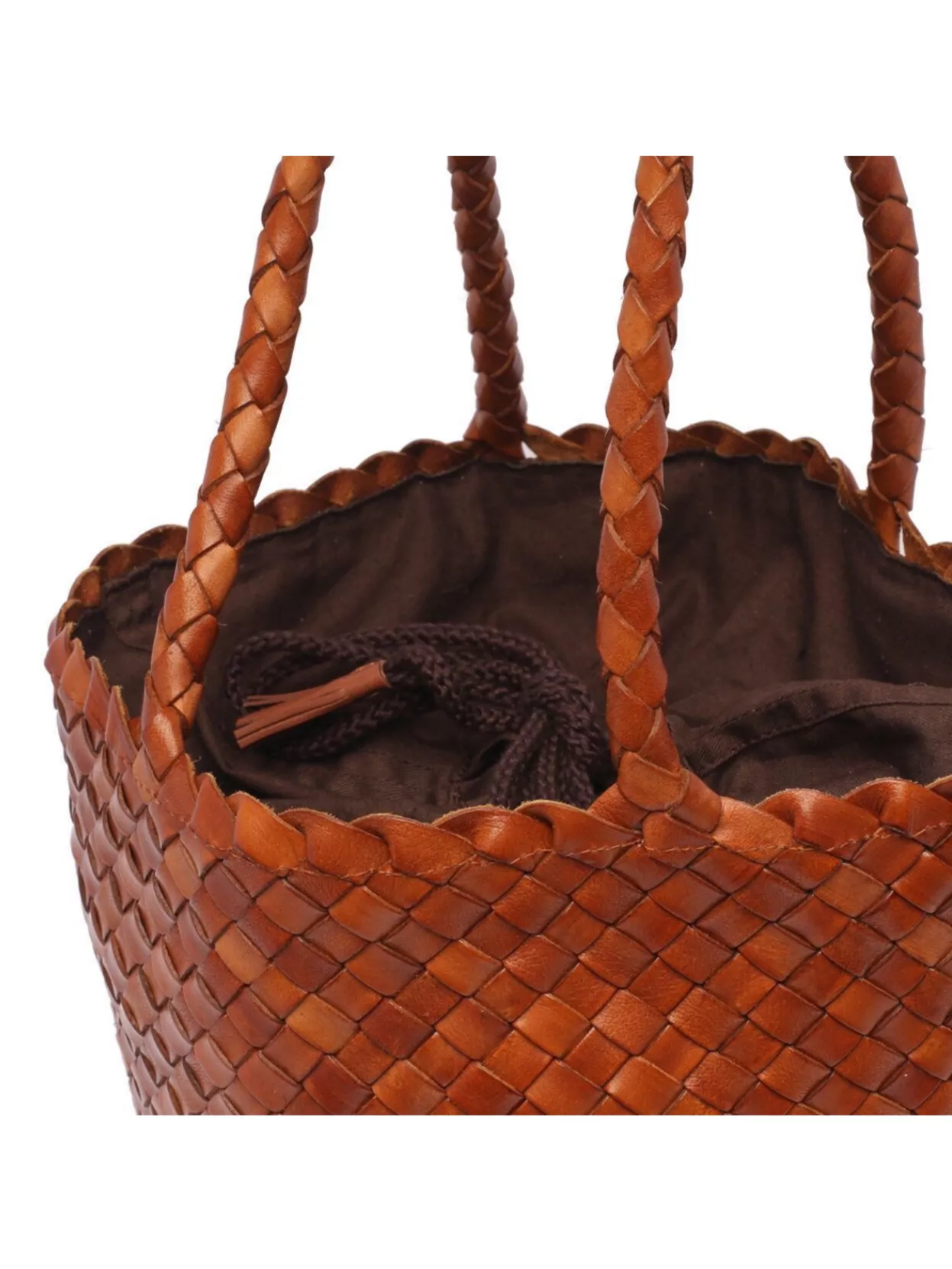 Dragon Diffusion Hand Woven Bucket Bag