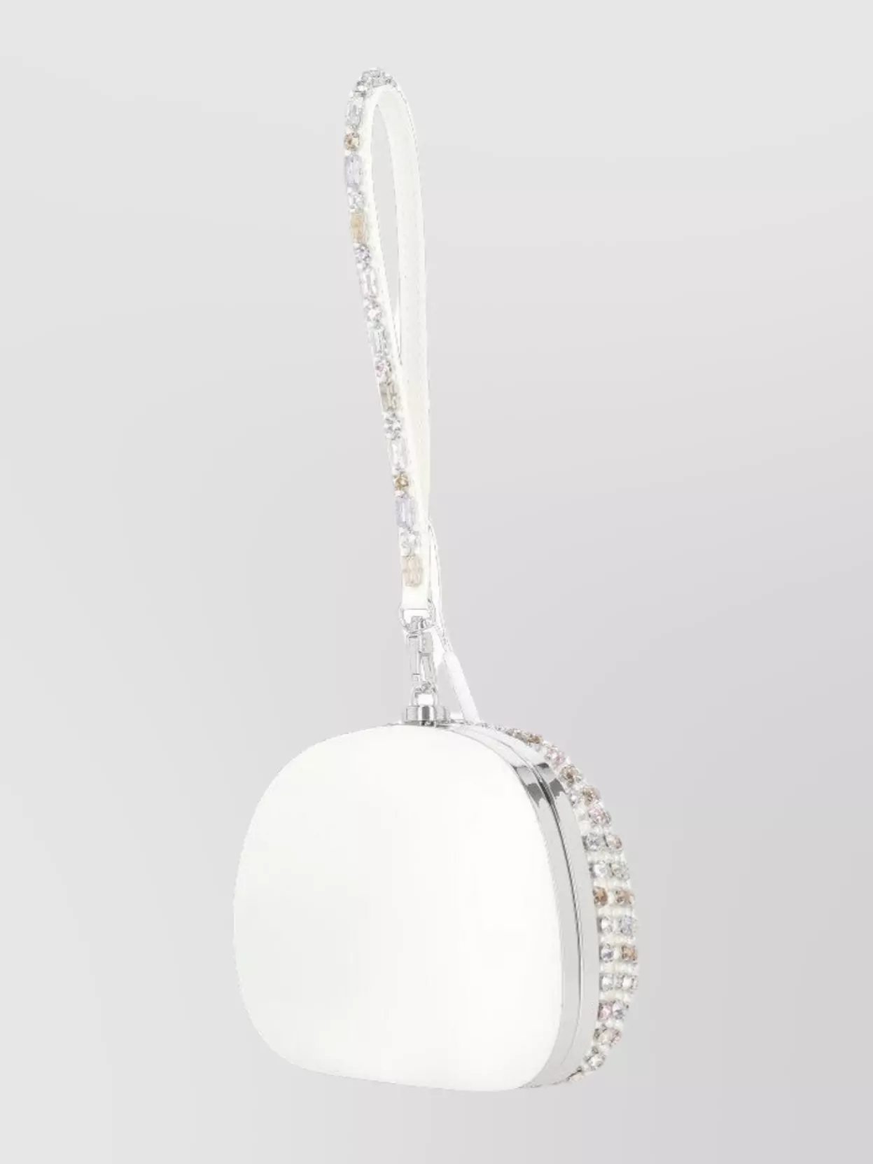 Self-Portrait Strass Detail Clutch Bag With Chain Strap