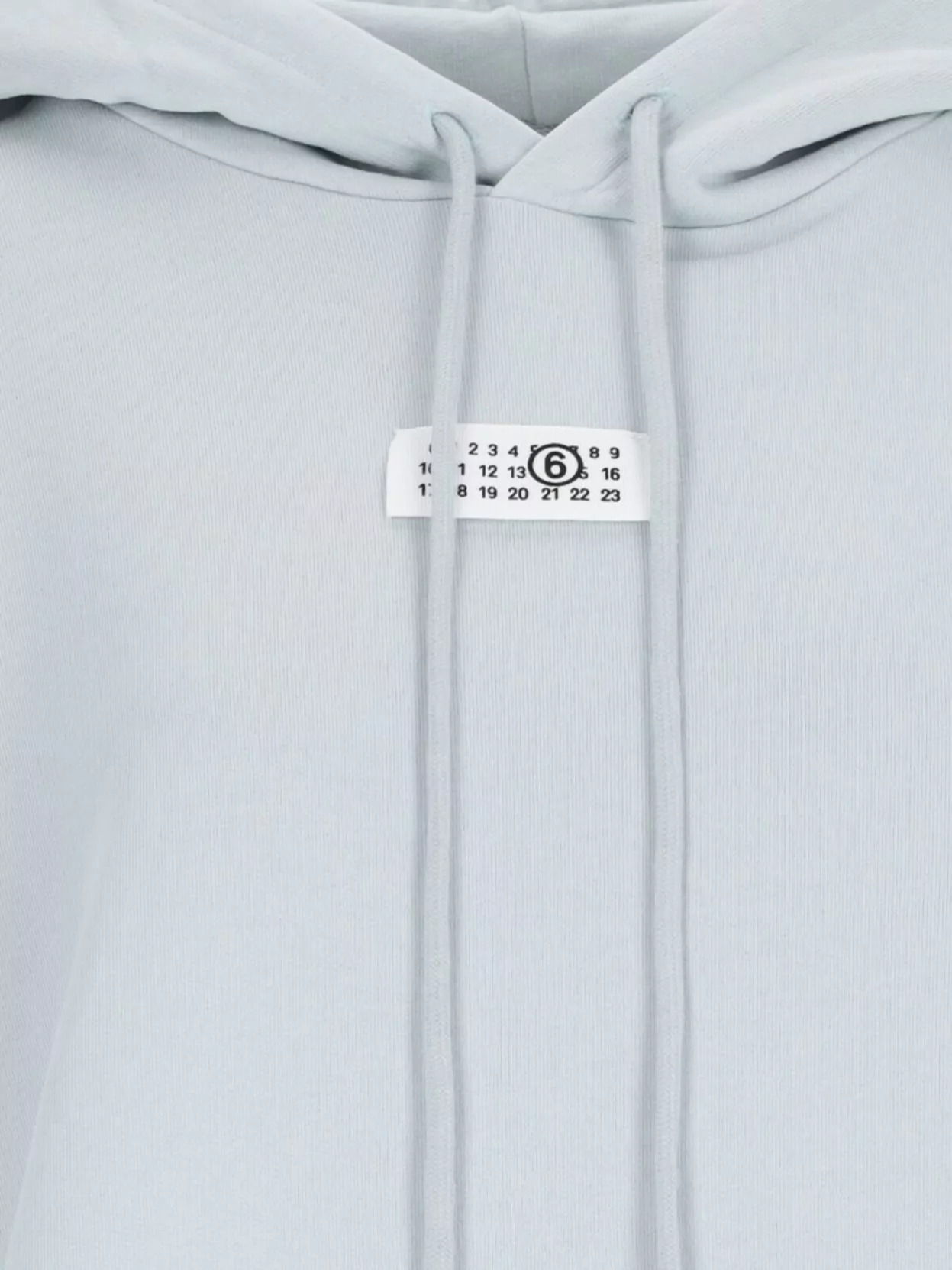 Mm6 Maison Margiela Short Hooded Sweatshirt Pocket