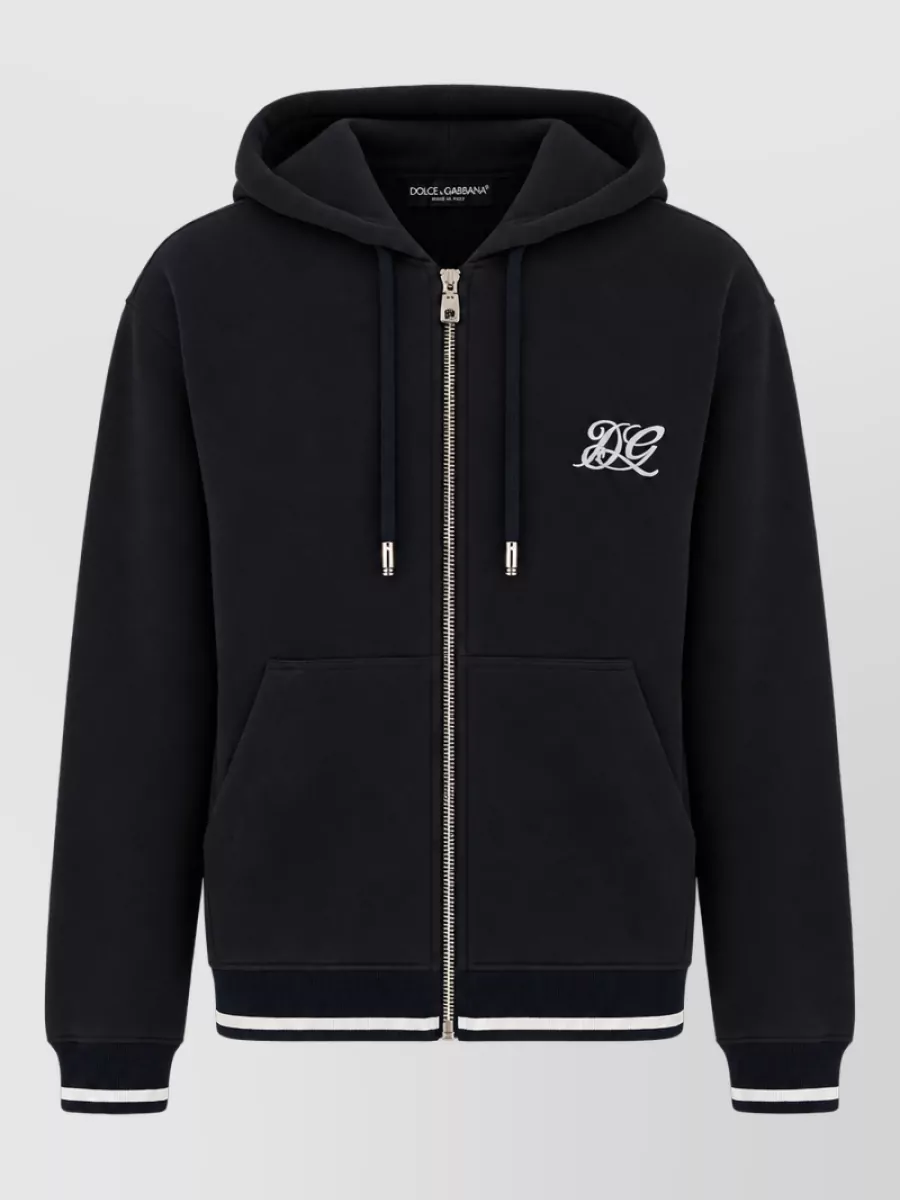 Dolce&Gabbana cotton hooded jacket