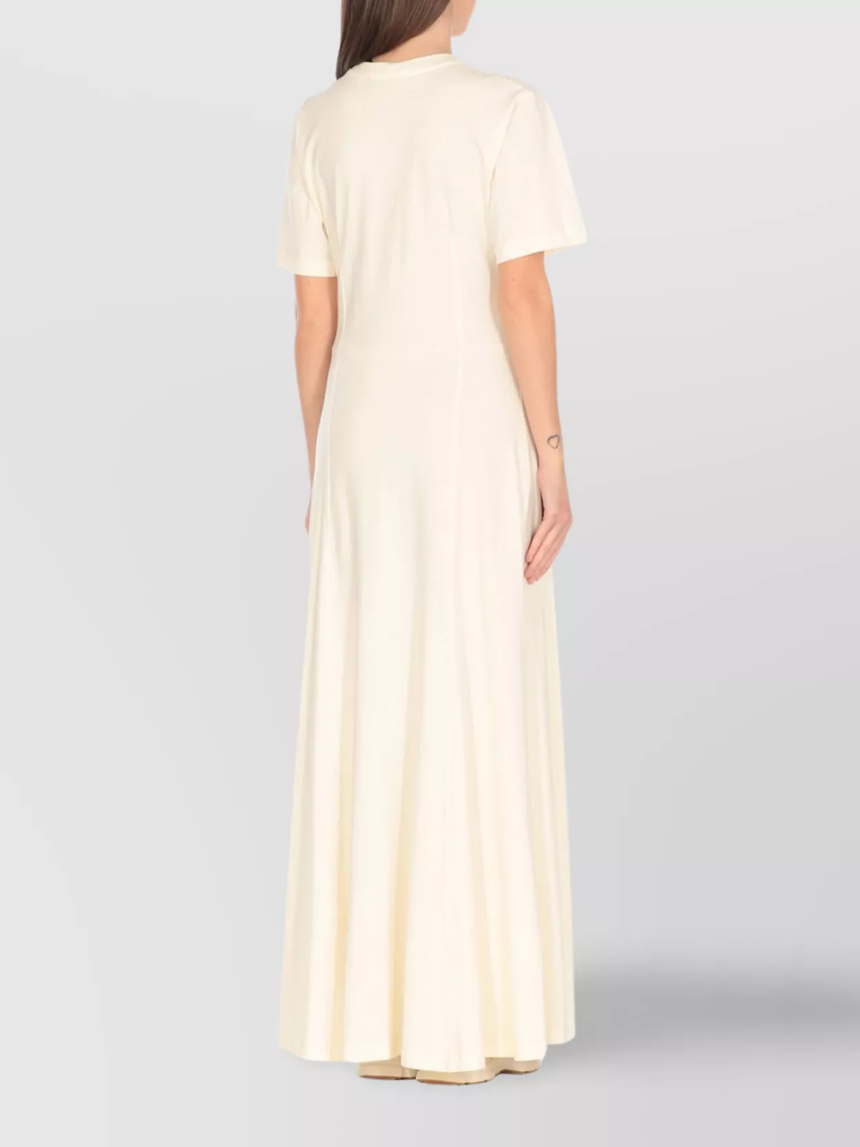 Msgm Knee Length Dress Crew Neck