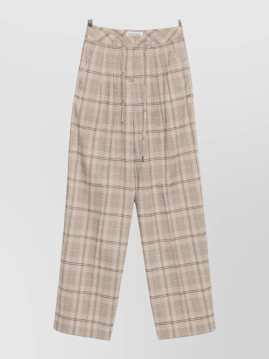 Ermanno Firenze wide-leg trousers
