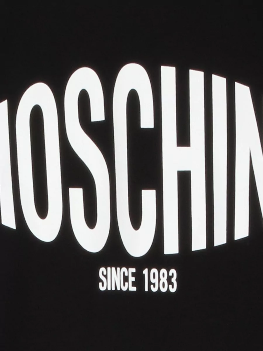 Moschino Crew Neck Cotton T Shirt Short Sleeves