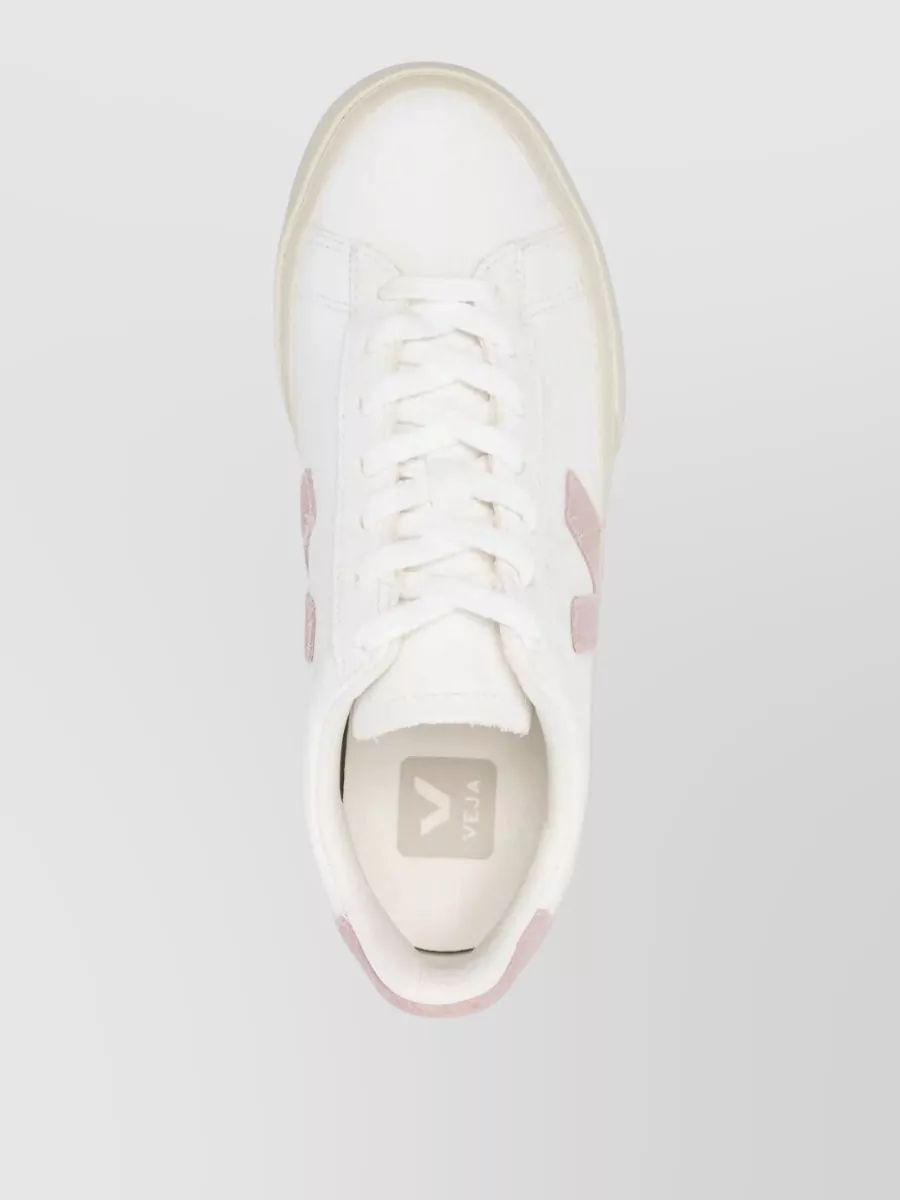 Veja Synthetic Leather Lace-Up Sneakers