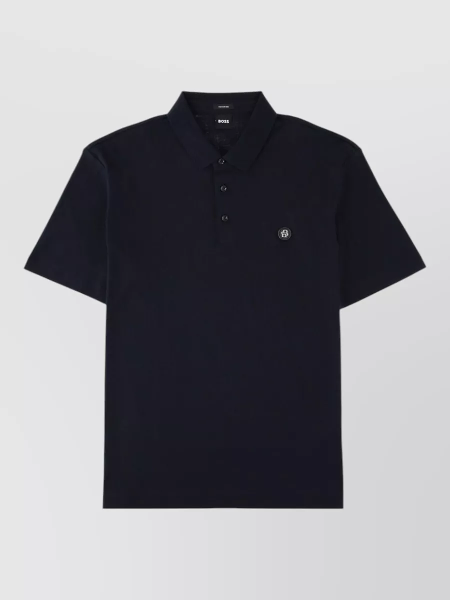 Boss cotton polo shirt