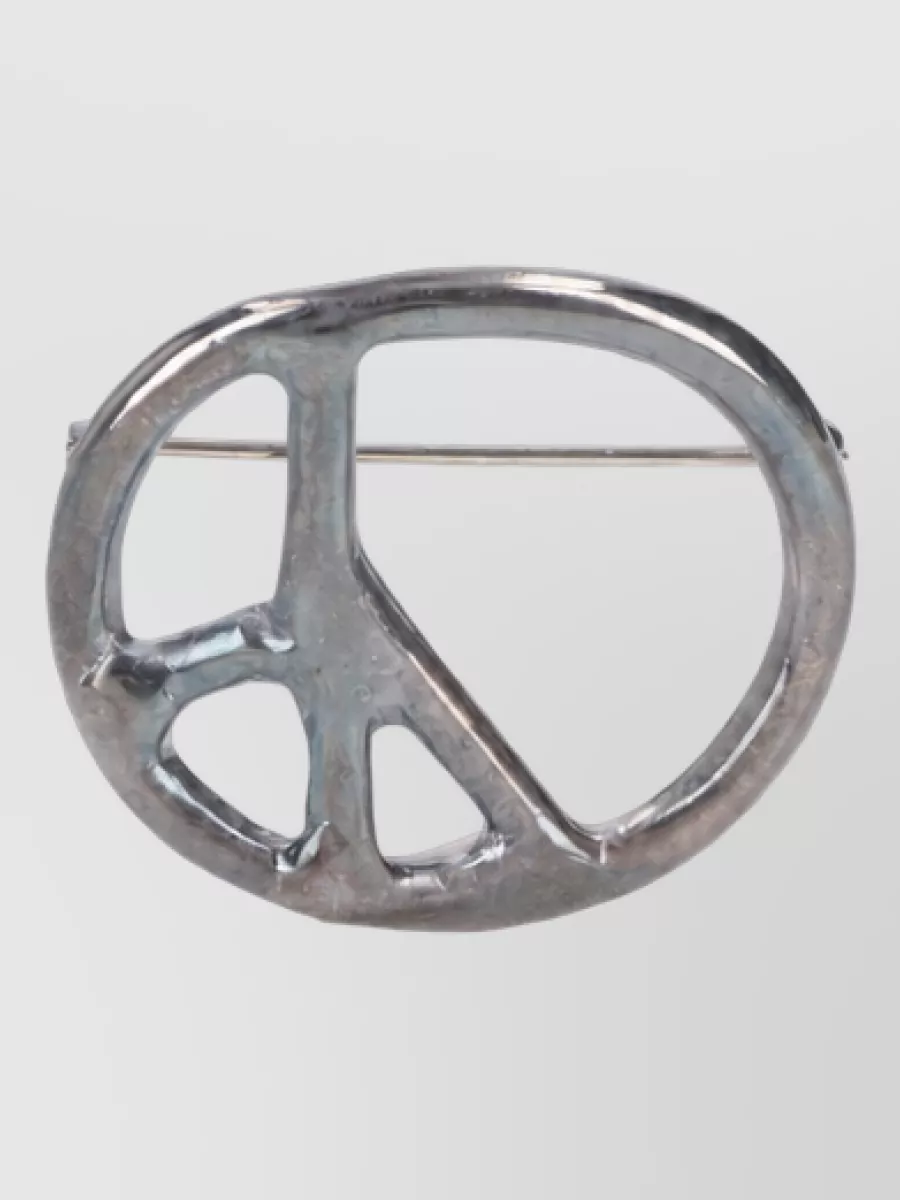 Needles silver brooch