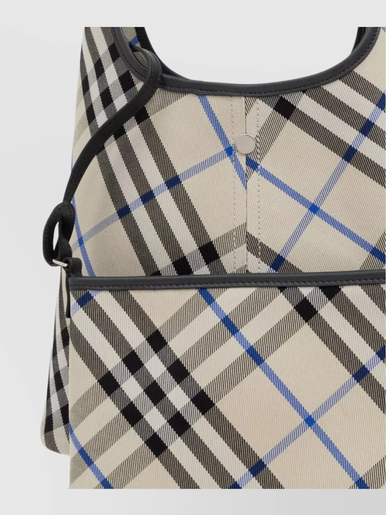 Burberry Check Pattern Shoulder Bag