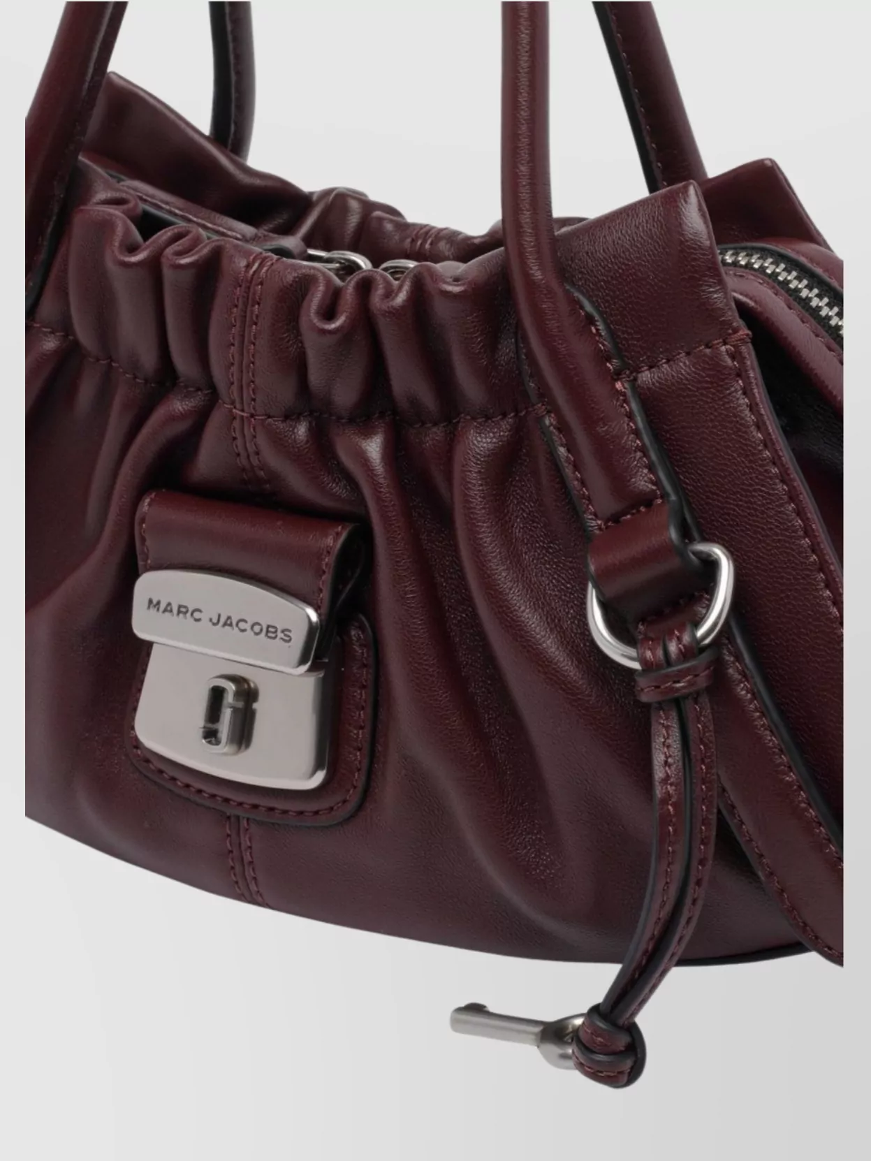 Marc Jacobs Small Ruched Shoulder Bag And Handles