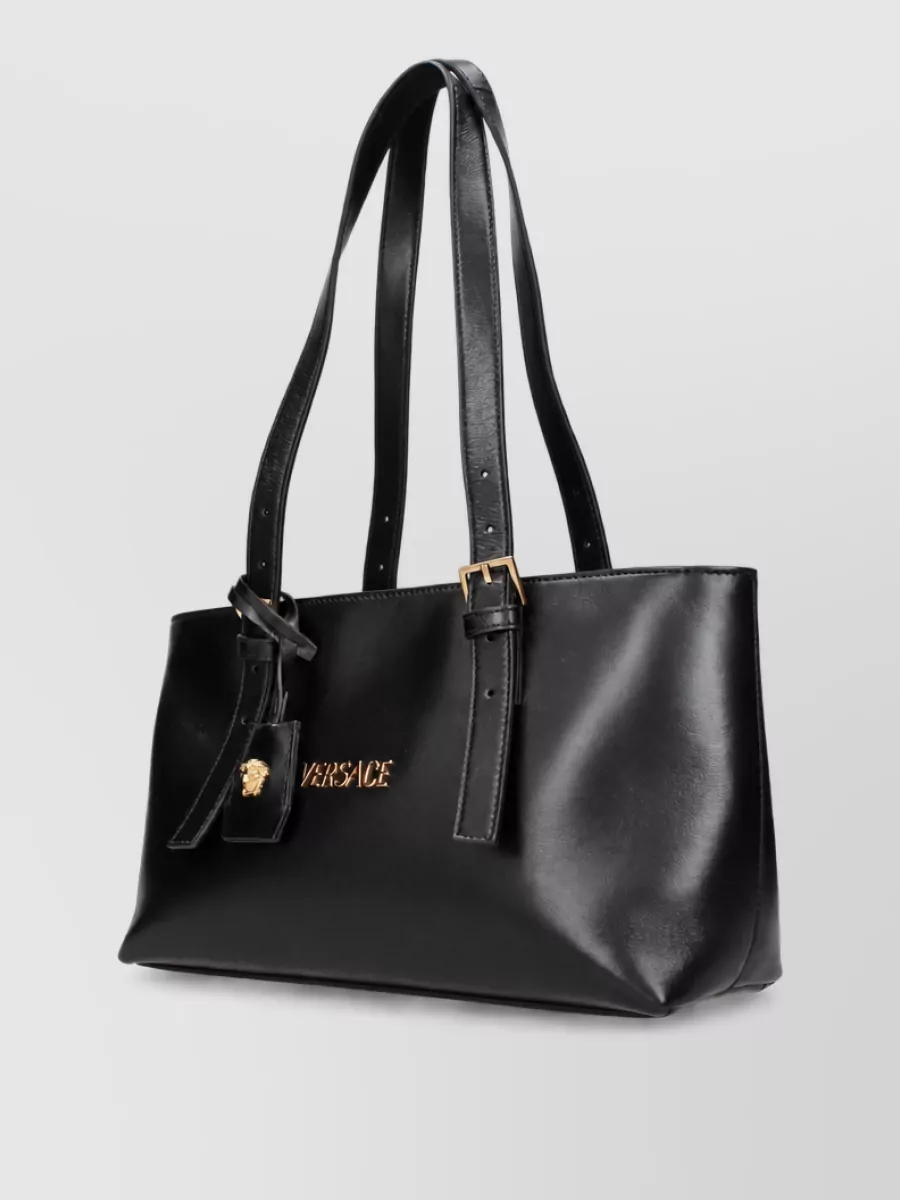 Versace Leather Tote Bag