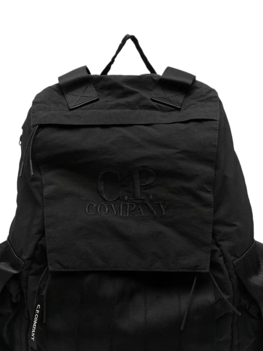C.p. Company Logo-Embroidered Backpack