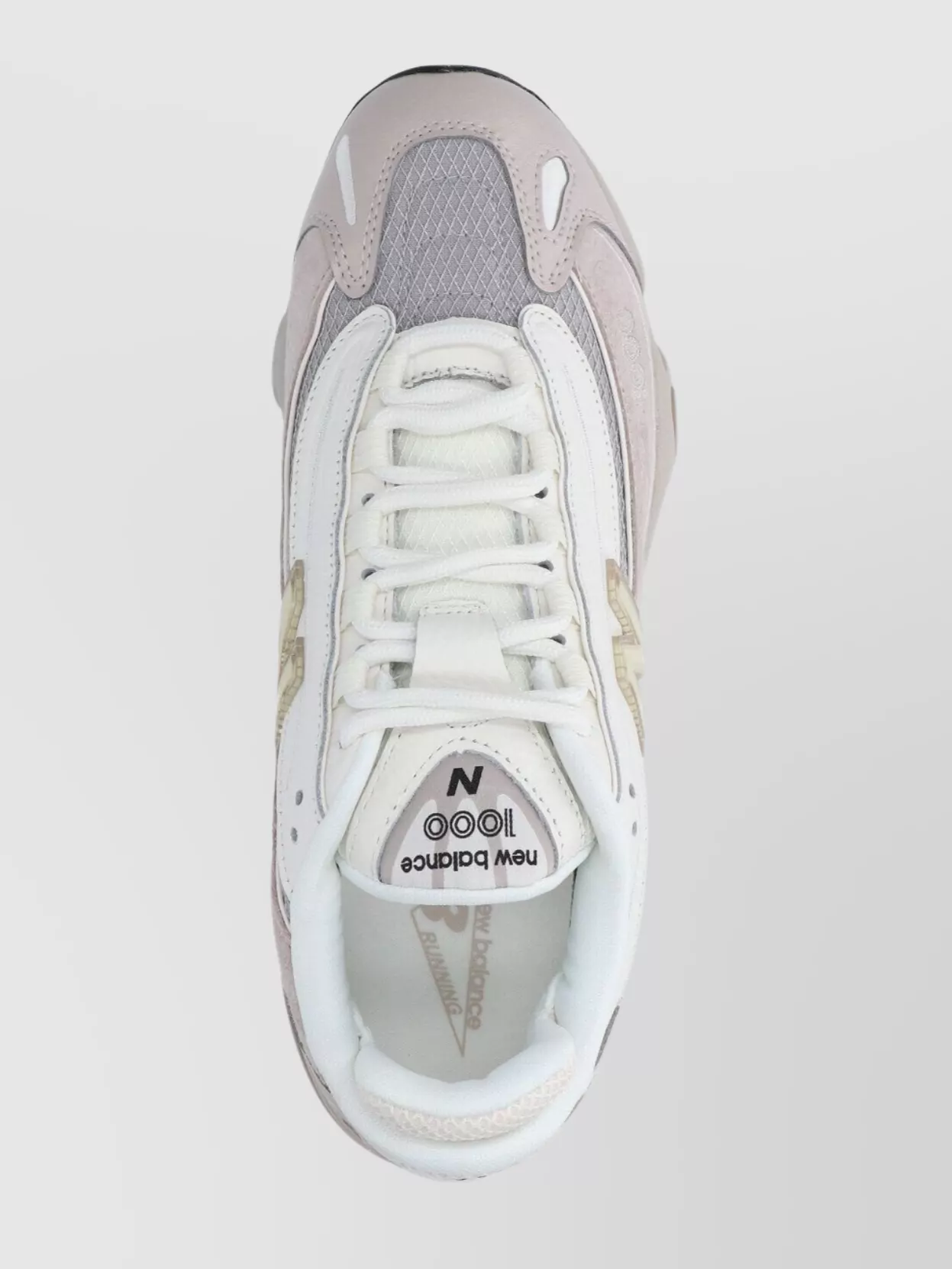 New Balance Low Top Sneakers With Mesh Panels And Rubber Outsole In Grey
