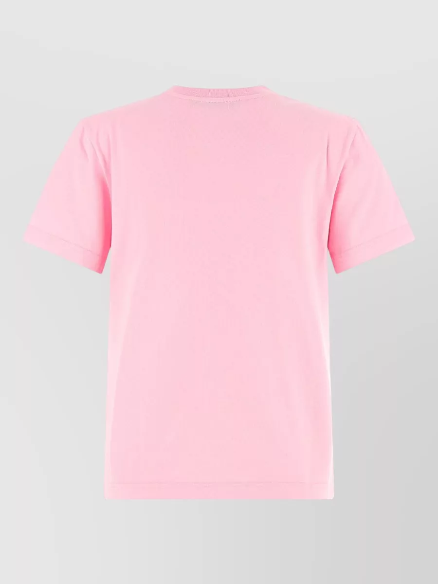 Jacquemus Gros Grain Signature Short Sleeve Crewneck T-Shirt