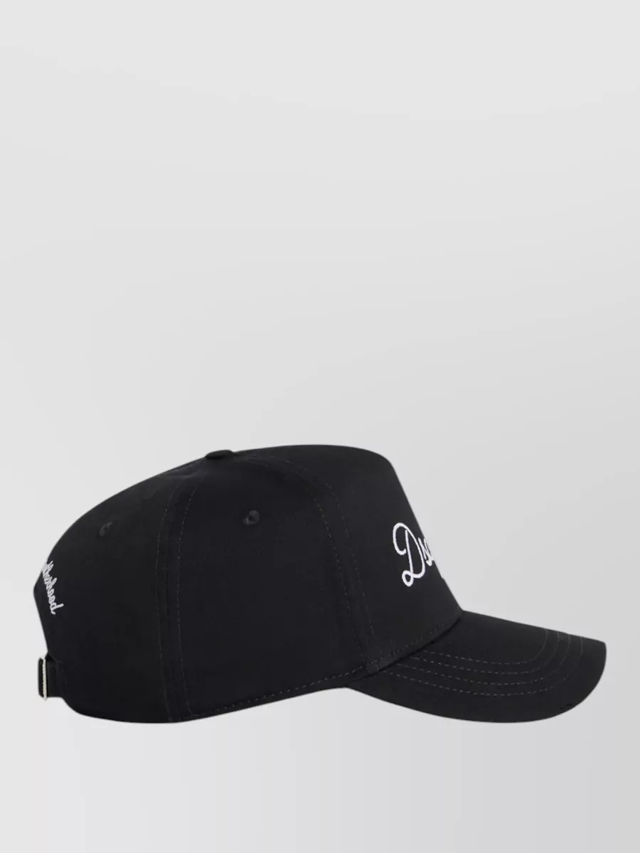 Dsquared2 Curved Brim Structured Baseball Hat