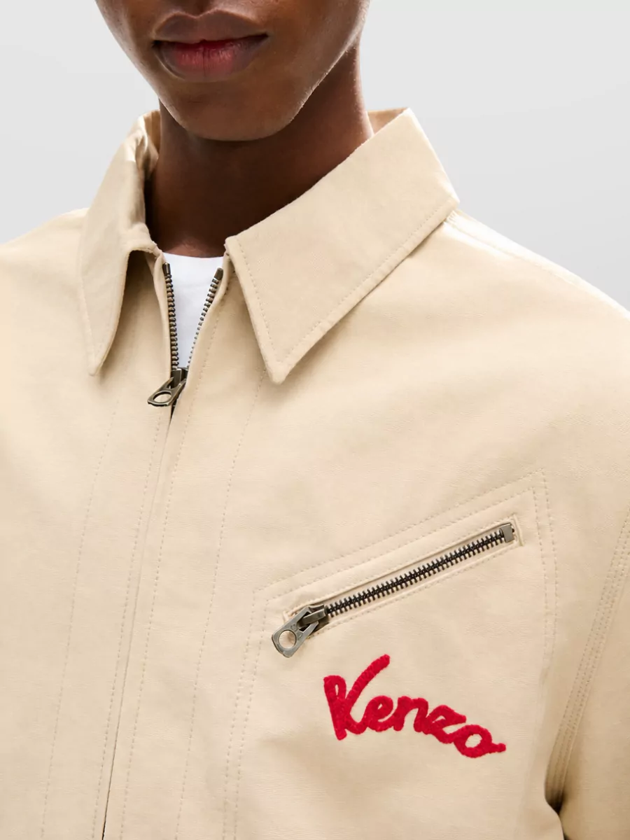 Kenzo Cotton Single Breasted Jacket