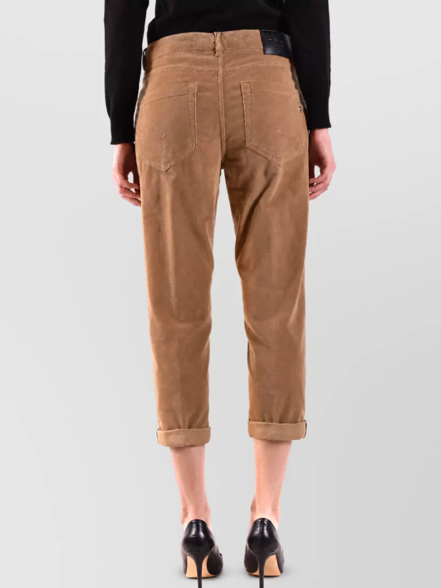 Dondup Striped Cropped Trousers