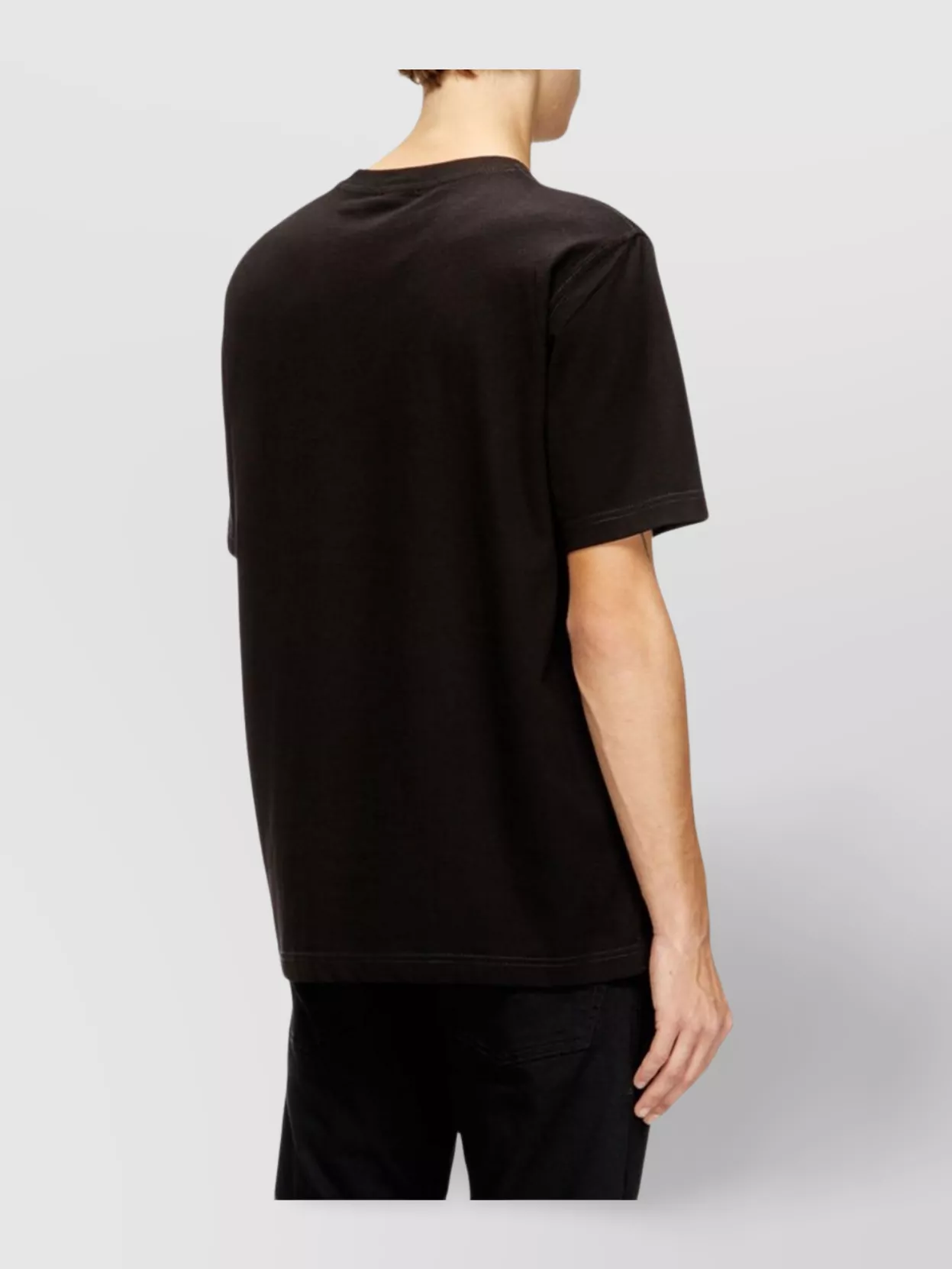 Diesel Graphic Crew Neck Short Sleeve T-Shirt