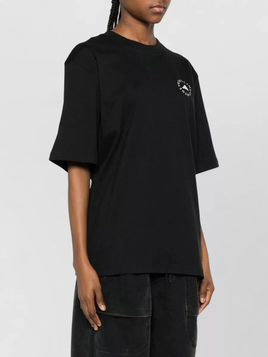 Adidas By Stella Mccartney Organic Cotton Logo T-Shirt