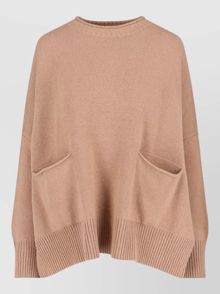 Ma'ry'ya Cashmere Wool Crewneck Jumper