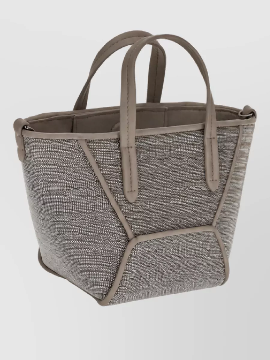 Brunello Cucinelli Na Leather Tote Bag