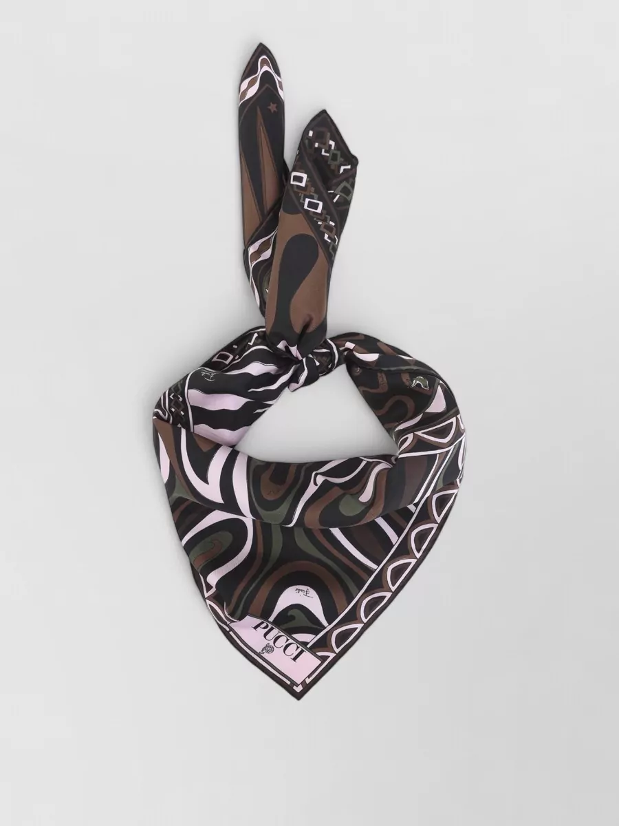 Pucci Silk Printed Scarf