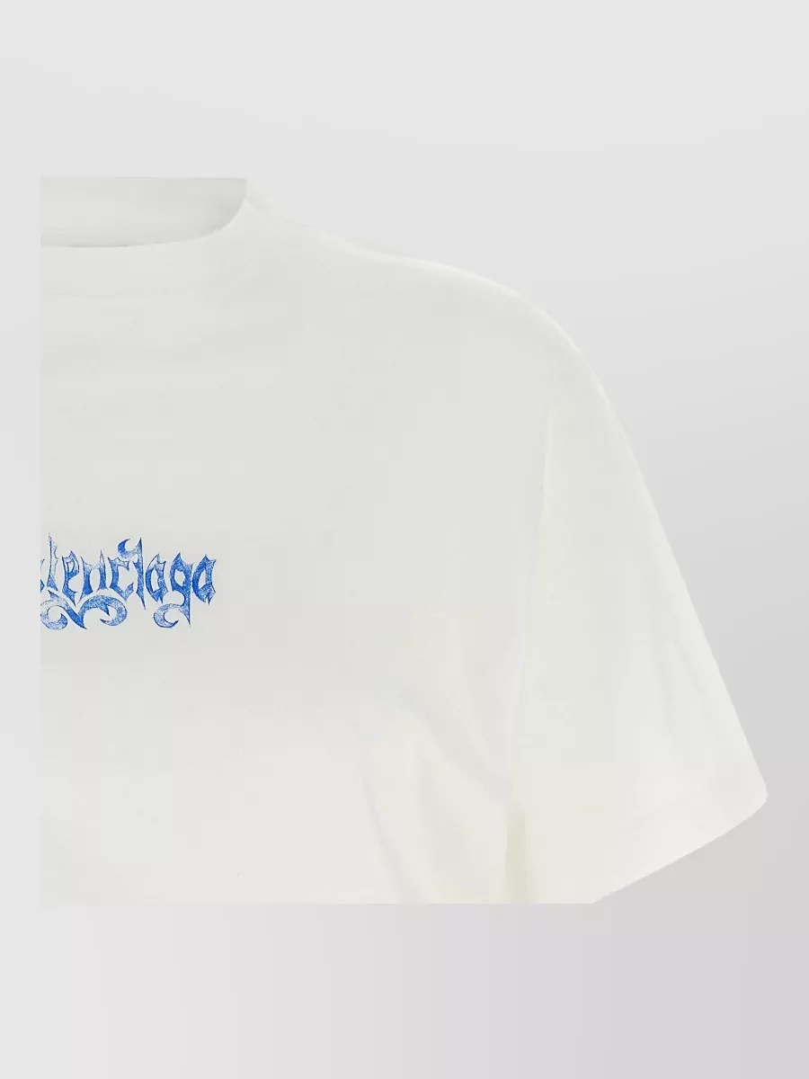 Balenciaga sketchy logo-print jersey t-shirt