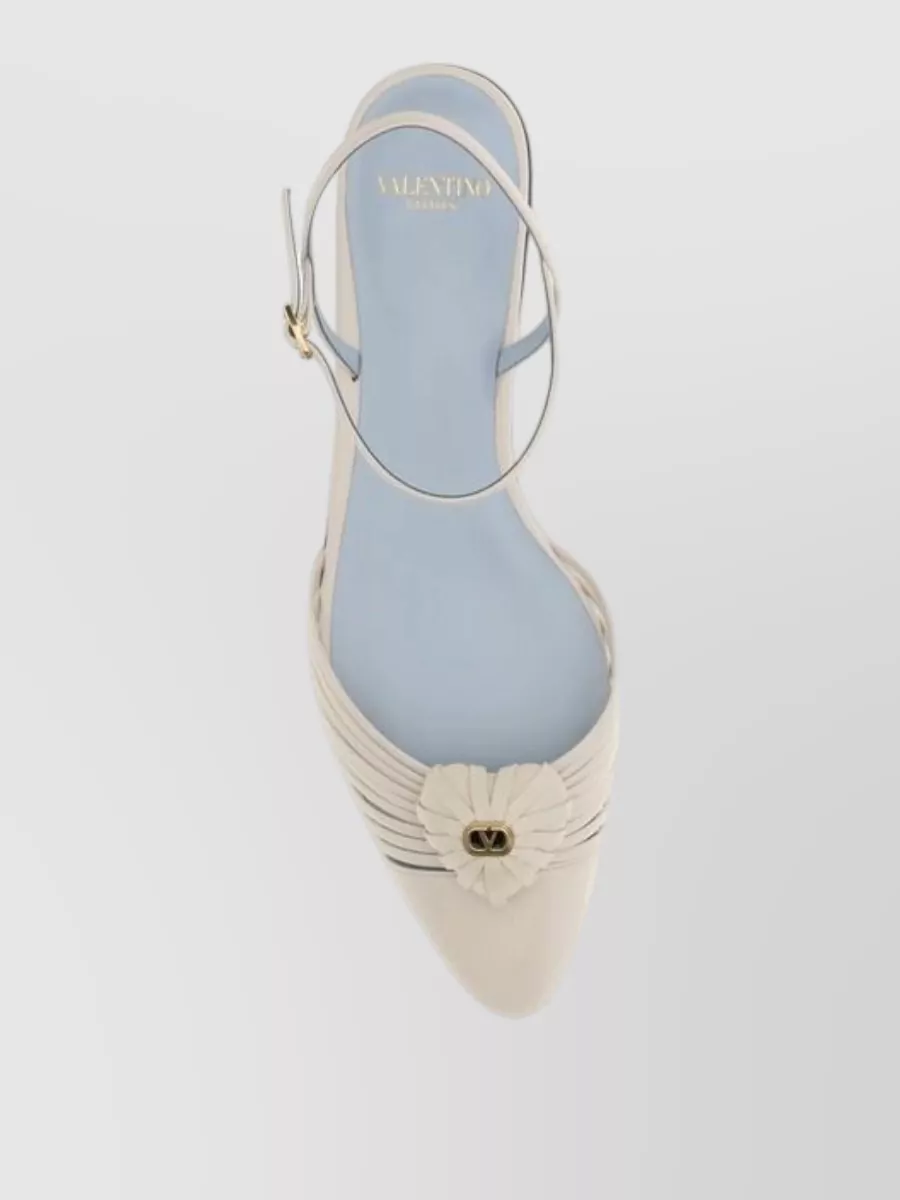 Valentino Garavani Leather Ballet Flats
