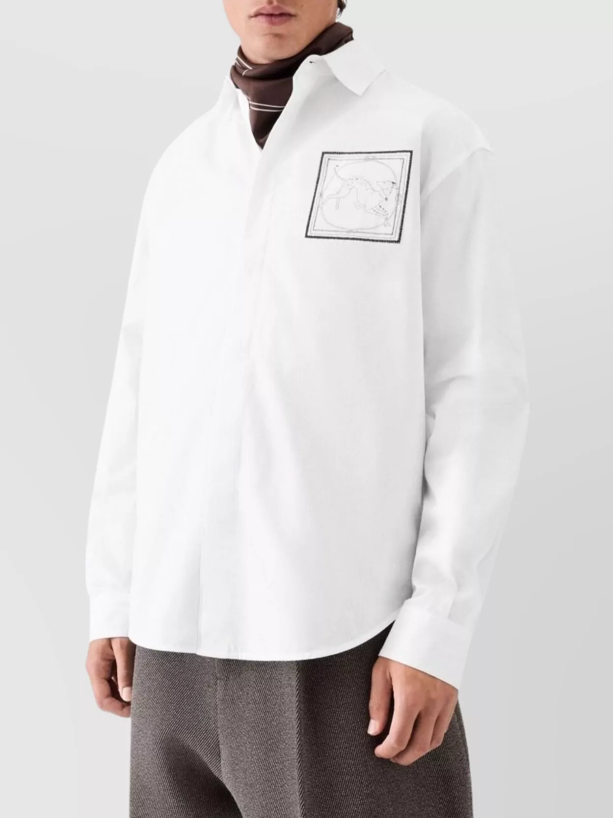 Jacquemus Simon L/S Cotton Shirt