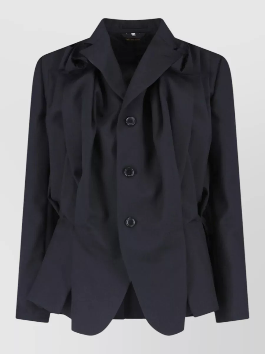 Comme Des Garçons Single-Breasted Blazer