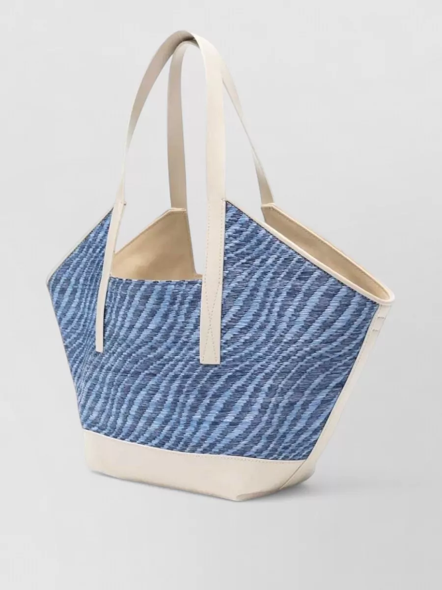 Marni Tropicalia Small Woven Tote Bag