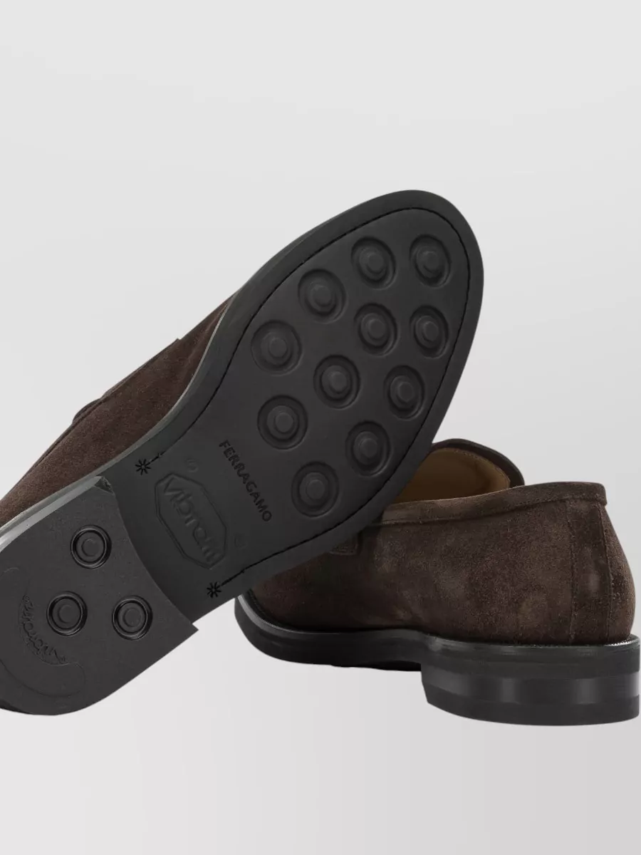 Ferragamo Leather Loafers