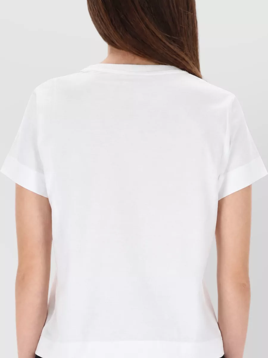 Givenchy Tape Print Crew Neck Regular Fit T Shirt