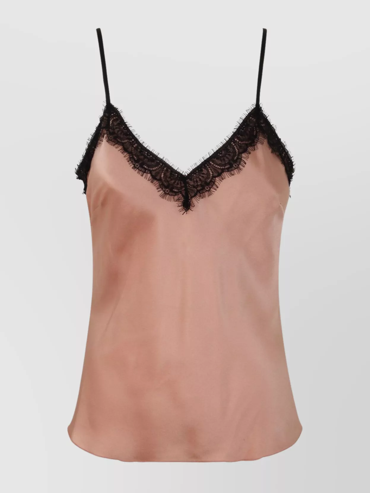 Alberta Ferretti Lace Trim Sleeveless Top