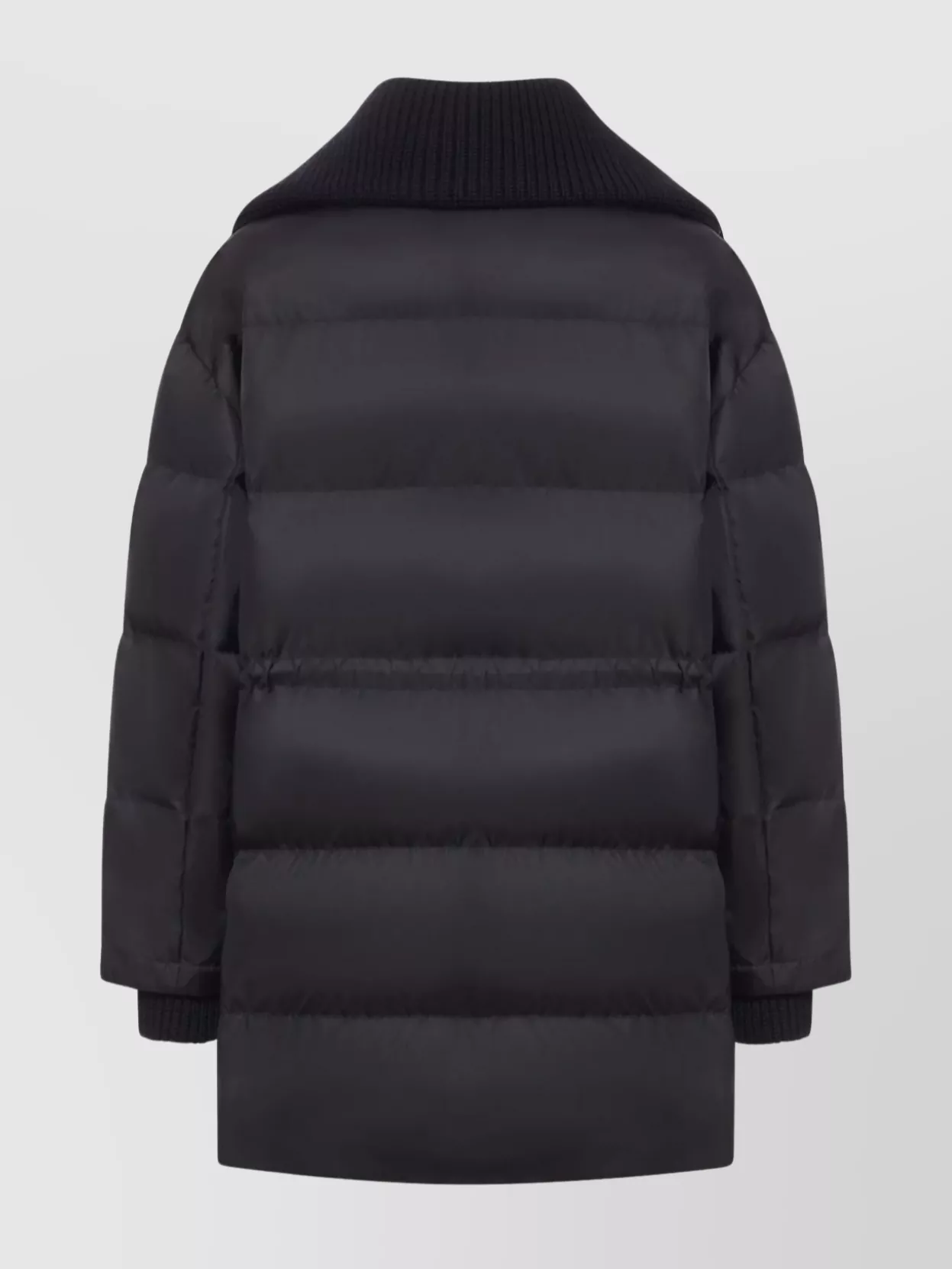 Gucci Quilted Bomber Jacket With Ribbed Collar And Cuffs In Blue