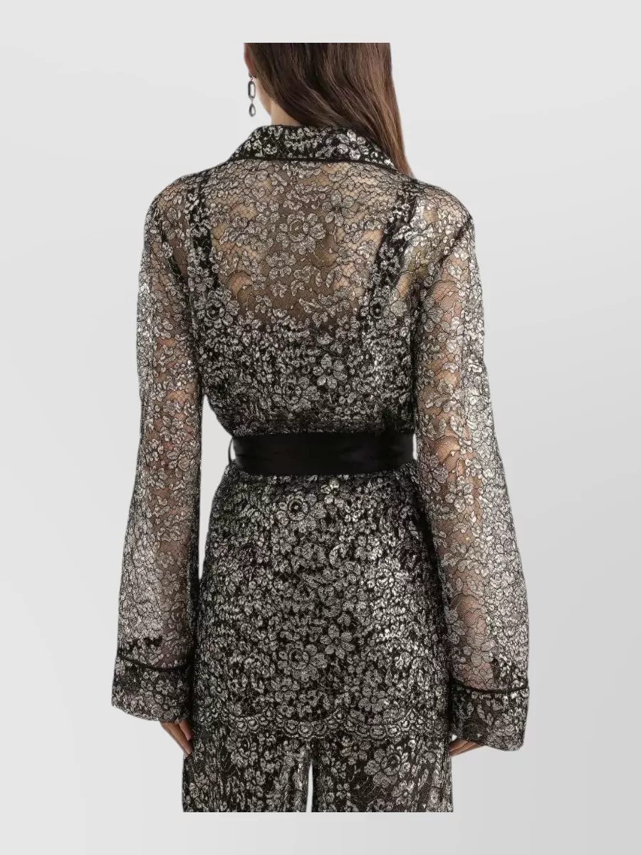 Dolce&Gabbana Floral Long-Sleeve Shirt