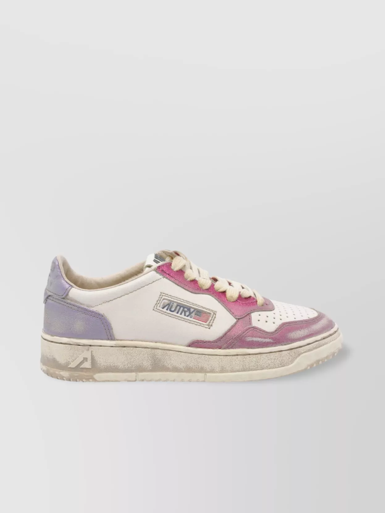 Autry Round Toe Low Top Sneakers