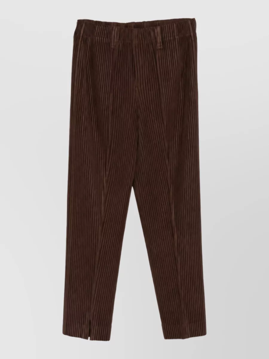 Homme Plisse Issey Miyake Straight-Leg Trousers
