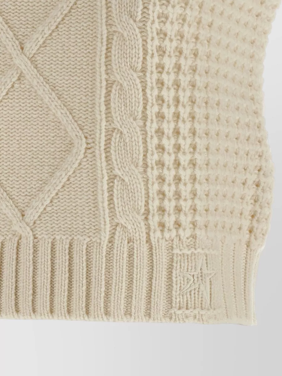Perfect Moment Merino Wool Knitted Turtleneck Hooded Vest