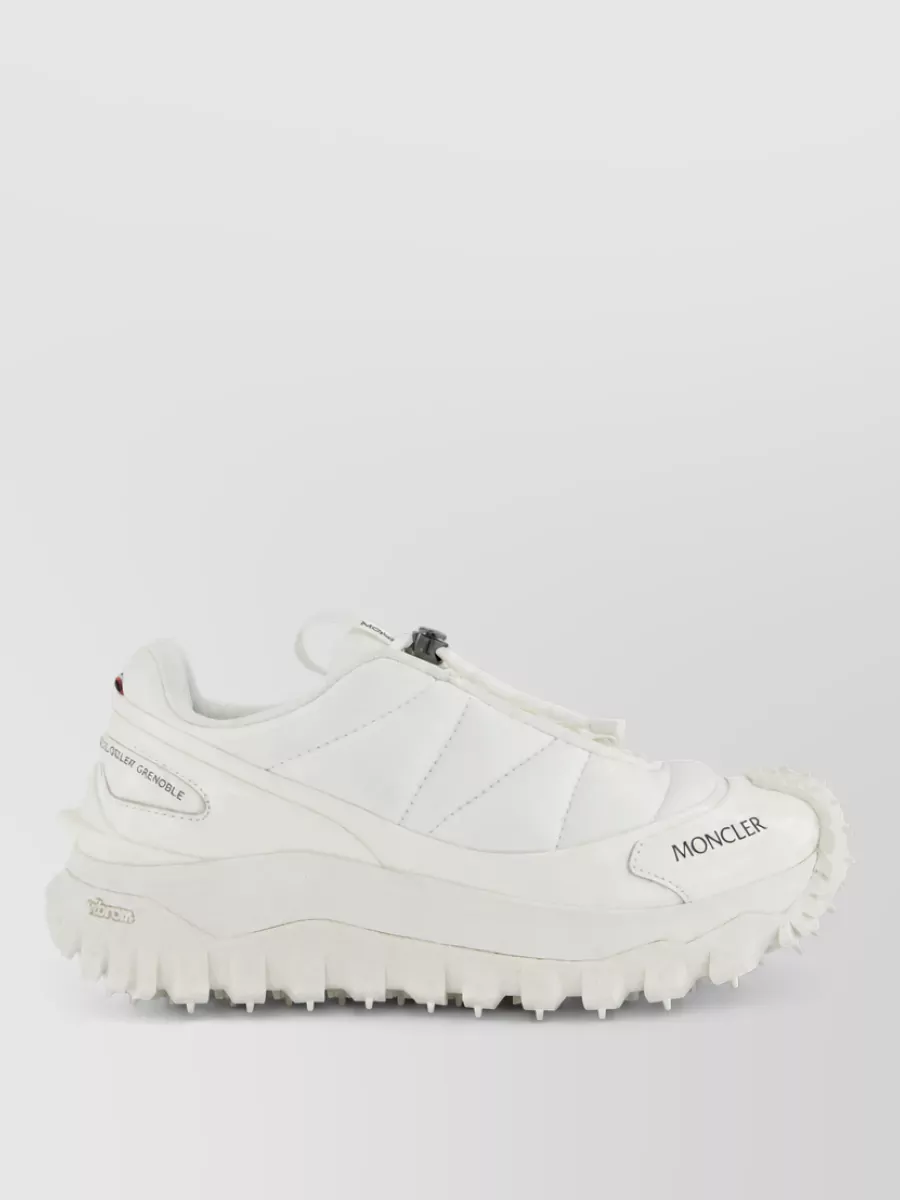 Moncler Leather Slip-On Sneakers