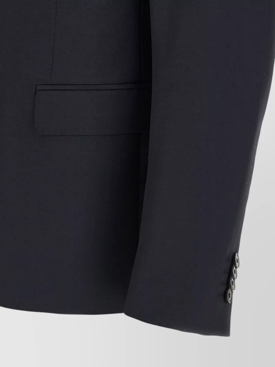 Zegna Single-Breasted Wool Mohair Suit