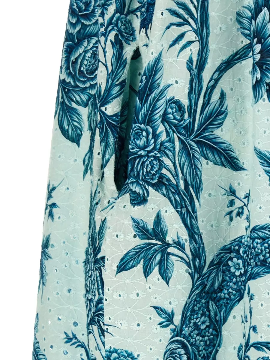 F.r.s For Restless Sleepers Cotton Floral-Print Maxi Dress