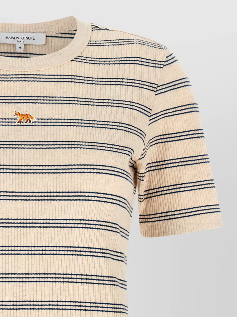 Maison Kitsuné Organic Cotton Baby Fox T-Shirt