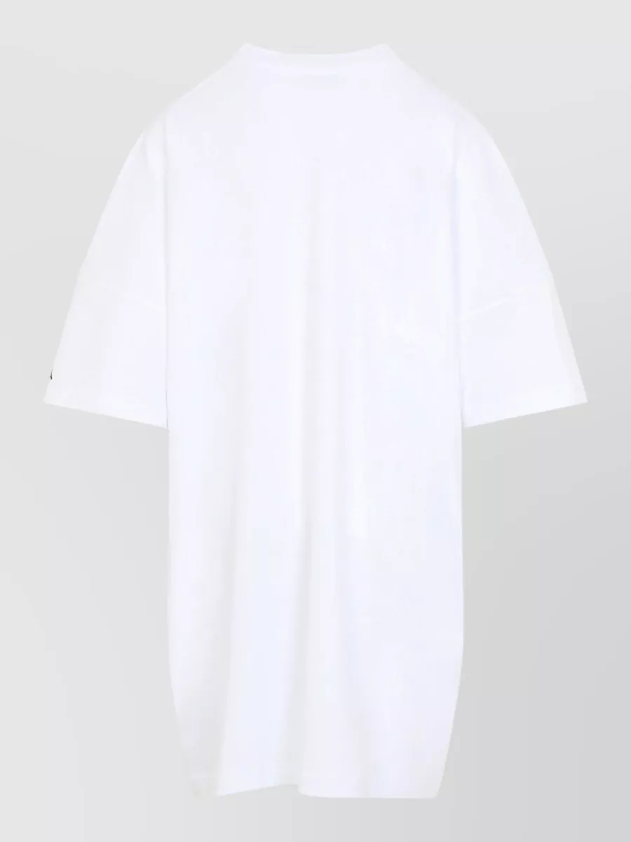 Moschino Cotton Oversized Printed T-Shirt Dress
