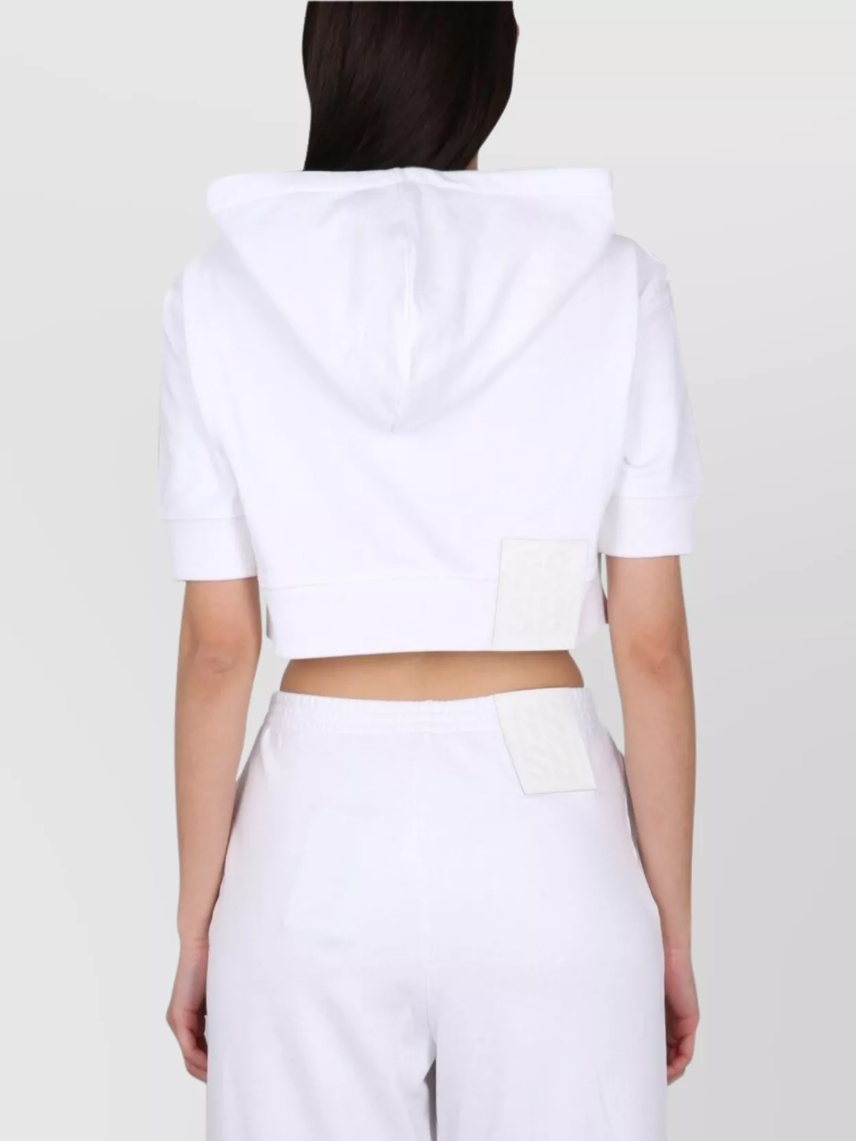 Shop Raf Simons Knitwear Hood Logo Embroidery