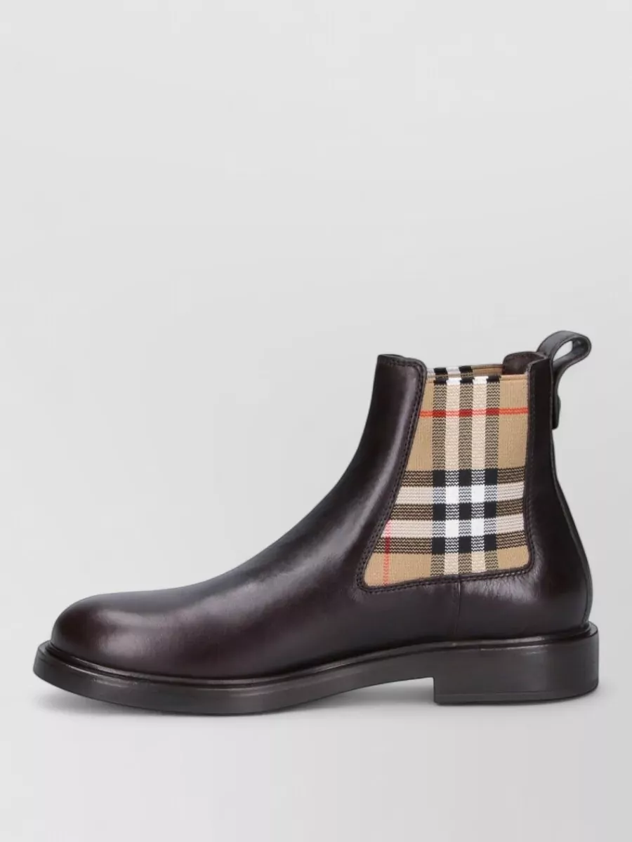 Burberry Leather Ankle Boots