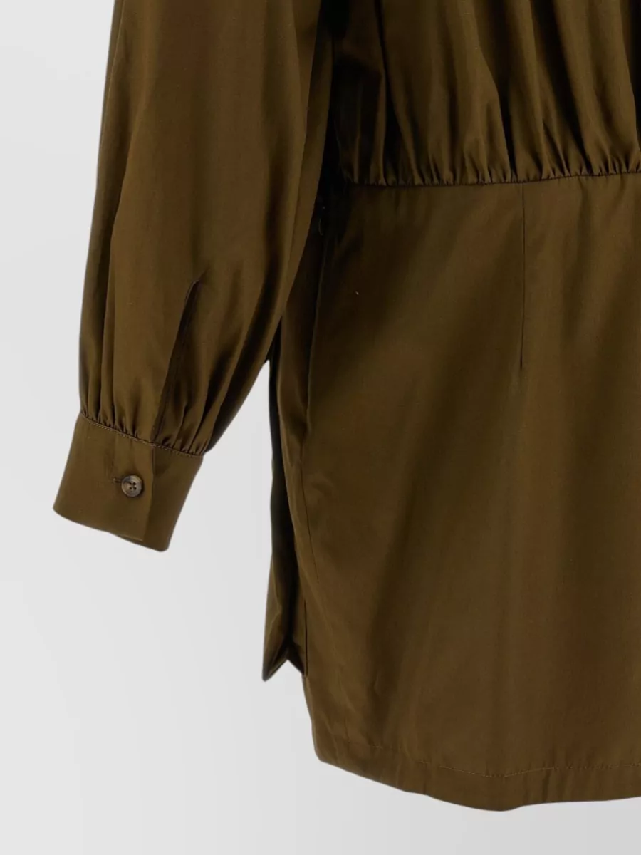 7 For All Mankind Cotton Utility Mini Dress