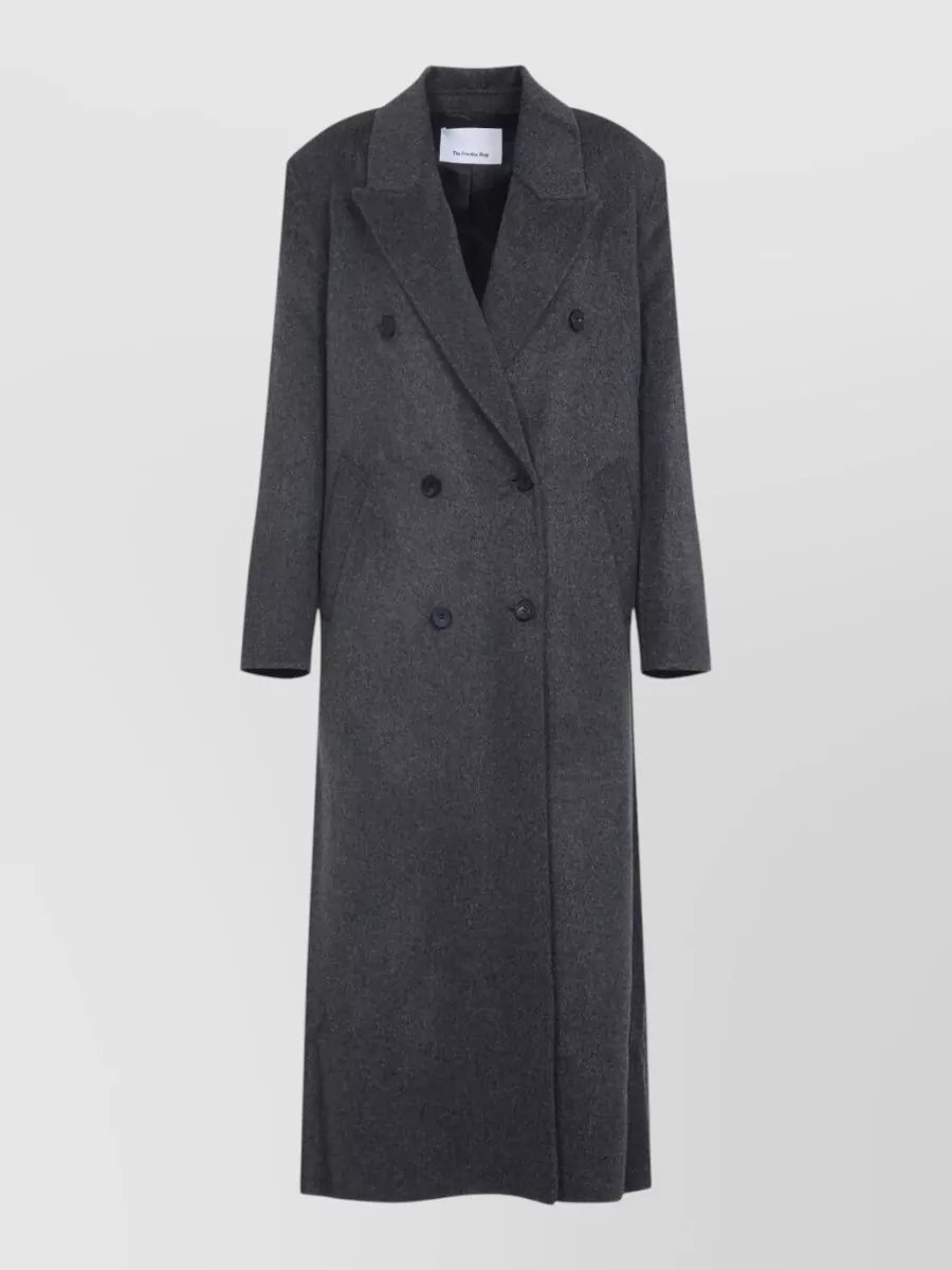 The Frankie Shop Wool double-breasted coat